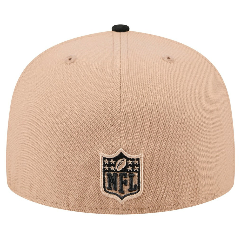 Cincinnati Bengals New Era Logo Main 59FIFTY Fitted Hat Tan - NFL
