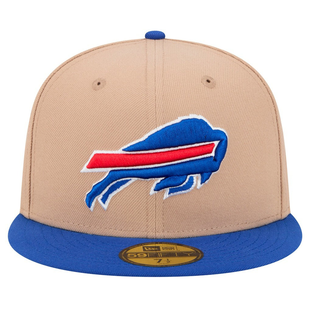 Buffalo Bills New Era Logo Main 59FIFTY Fitted Hat Tan - NFL
