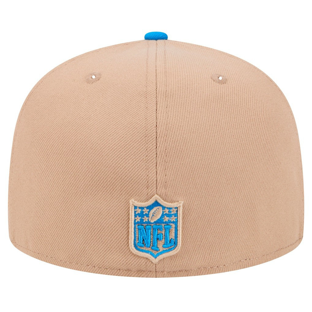 Detroit Lions New Era Logo Main 59FIFTY Fitted Hat Tan - NFL