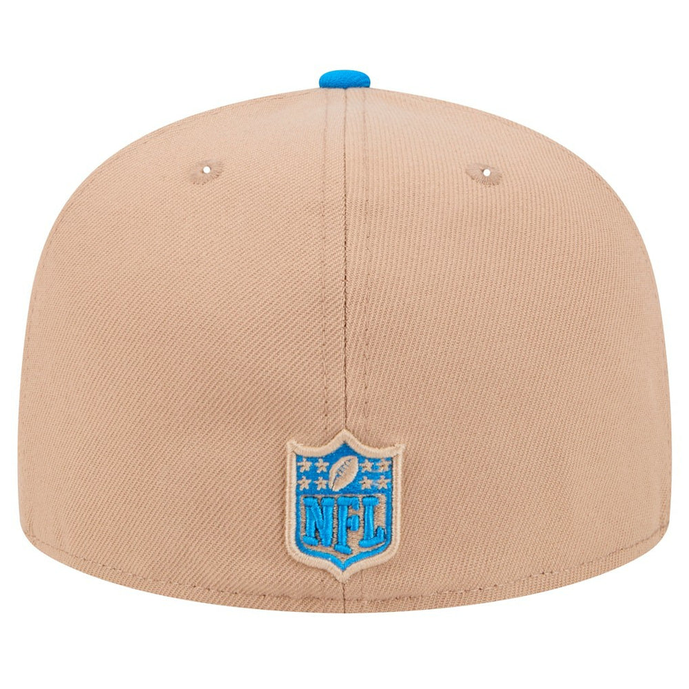 Detroit Lions New Era Logo Main 59FIFTY Fitted Hat Tan - NFL