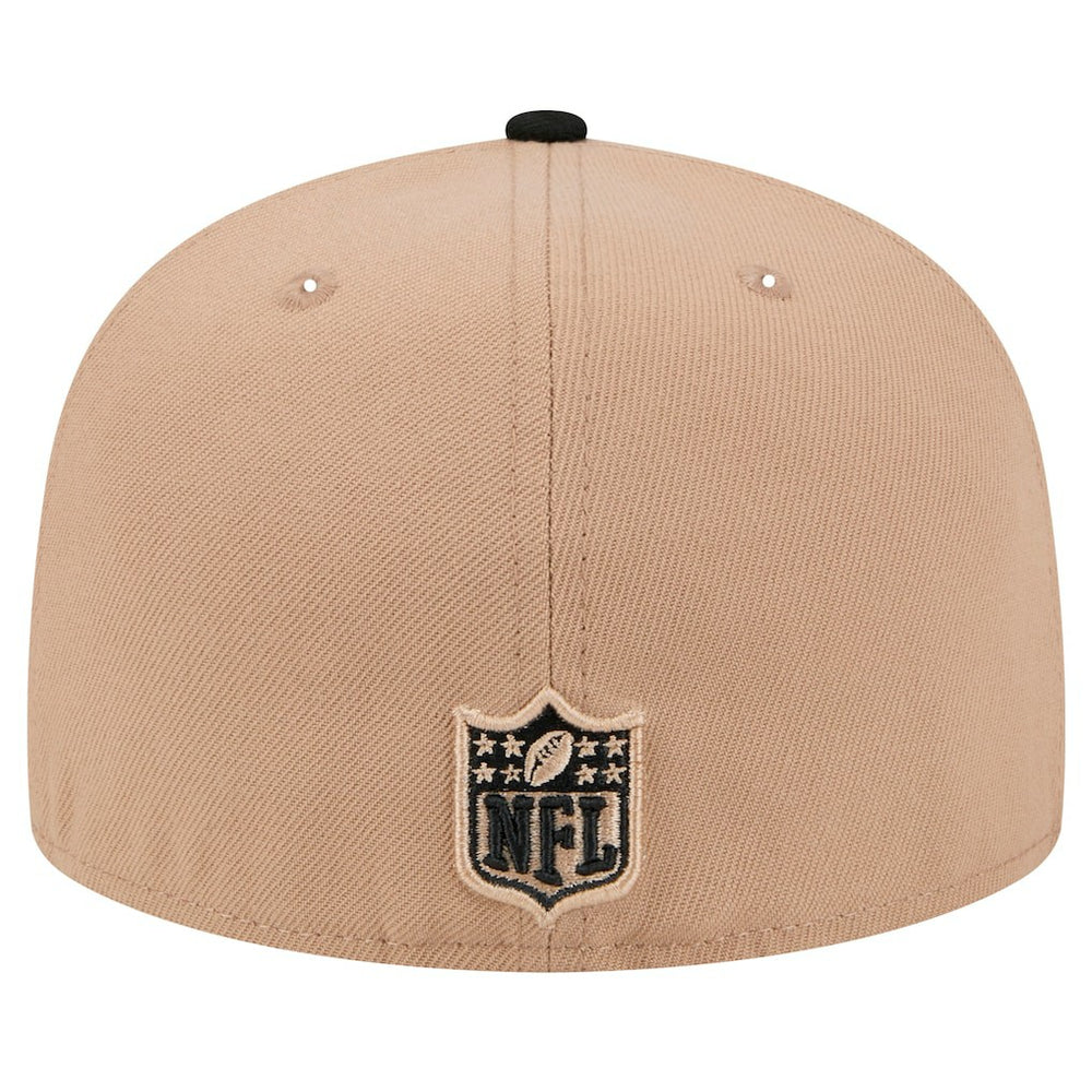 New Orleans Saints New Era Logo Main 59FIFTY Fitted Hat Tan - NFL