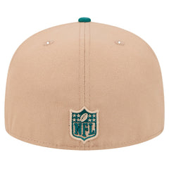 Philadelphia Eagles New Era Logo Main 59FIFTY Fitted Hat Tan - NFL