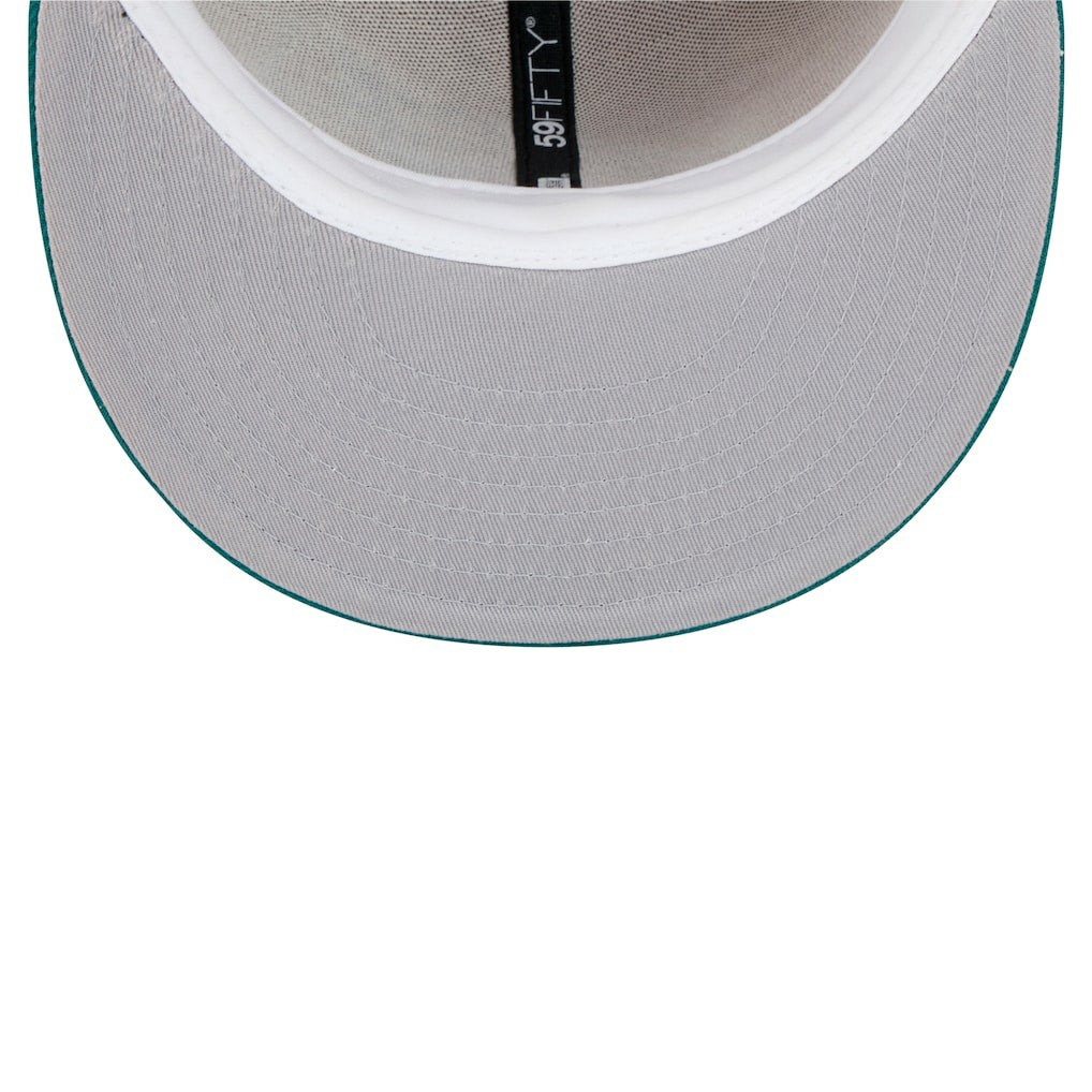 Philadelphia Eagles New Era Logo Main 59FIFTY Fitted Hat Tan - NFL