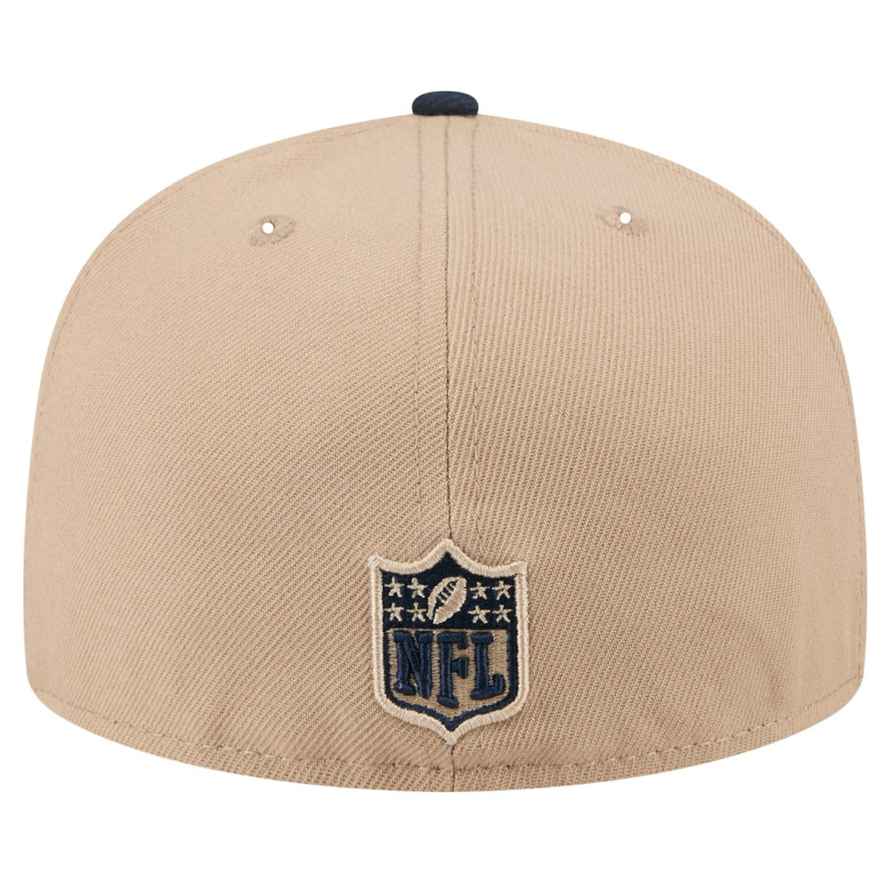 Houston Texans New Era Logo Main 59FIFTY Fitted Hat Tan - NFL