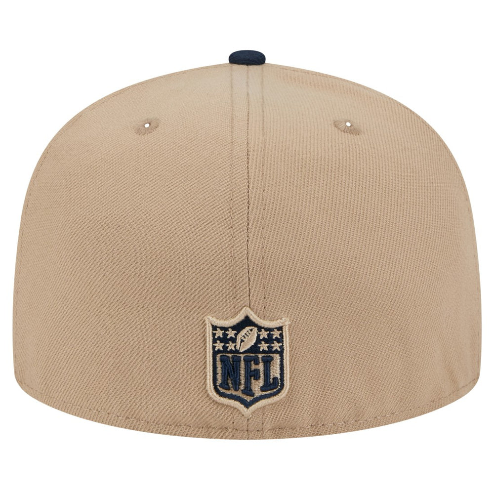 Tennessee Titans New Era Logo Main 59FIFTY Fitted Hat Tan - NFL