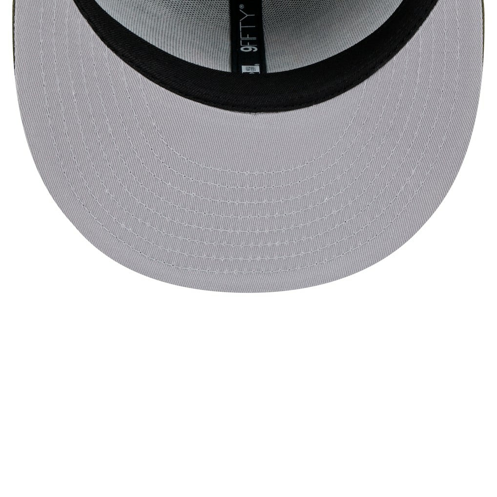 Miami Dolphins New Era Main 9FIFTY Snapback Hat Olive - NFL