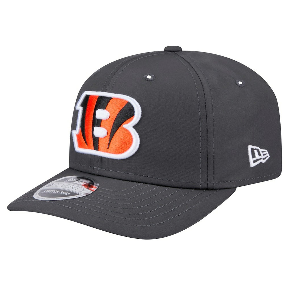 Cincinnati Bengals New Era Main 9SEVENTY Stretch-Snap Hat Graphite - NFL