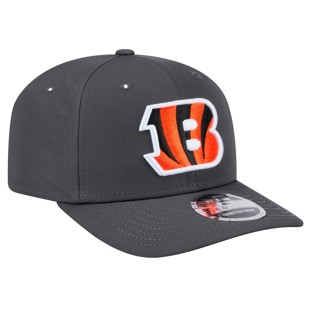 Cincinnati Bengals New Era Main 9SEVENTY Stretch-Snap Hat Graphite - NFL
