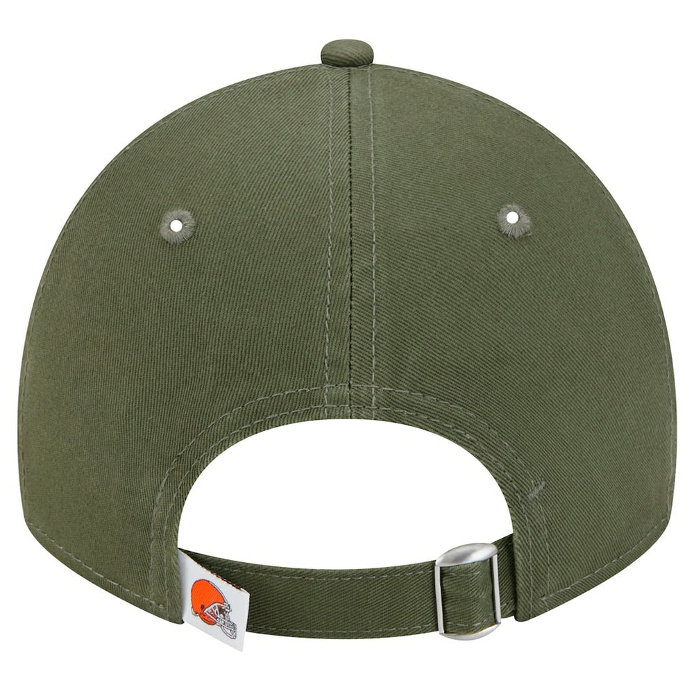 Cleveland Browns New Era Main 9TWENTY Adjustable Hat Olive - NFL