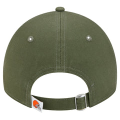 Cleveland Browns New Era Main 9TWENTY Adjustable Hat Olive - NFL