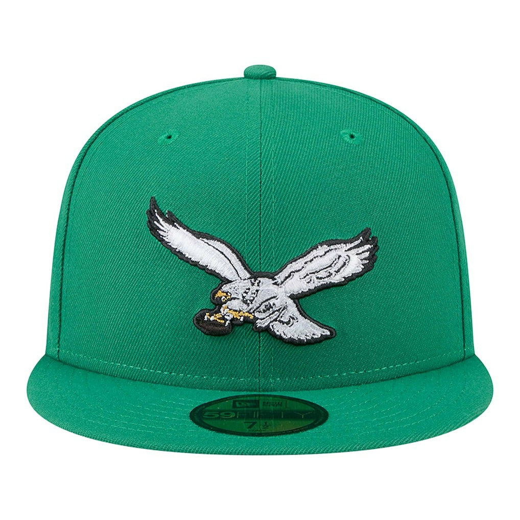 New Era Philadelphia Eagles Kelly Green Main 59FIFTY Fitted Hat - NFL