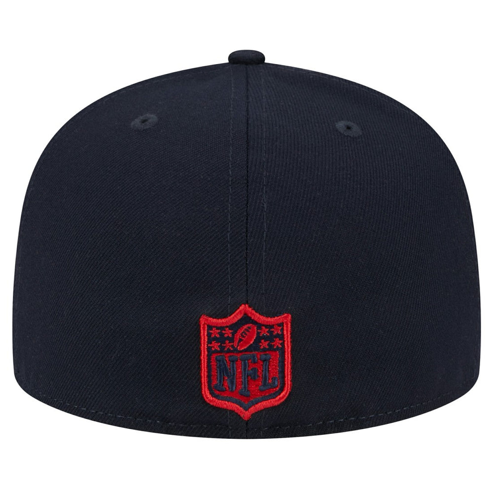 Houston Texans New Era Main Side Patch 59FIFTY Fitted Hat Navy - NFL