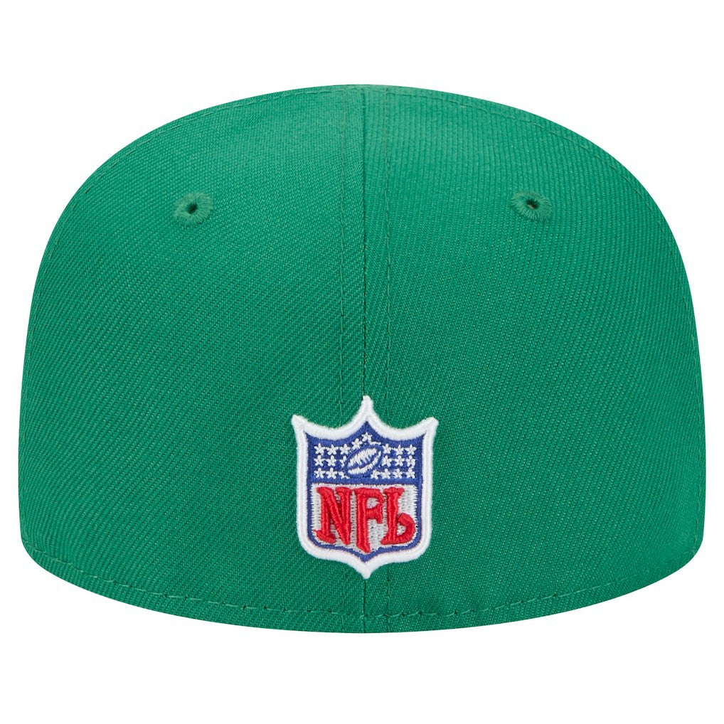 Philadelphia Eagles New Era Youth Main 59FIFTY Fitted Hat Kelly Green - NFL