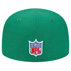 Philadelphia Eagles New Era Youth Main 59FIFTY Fitted Hat Kelly Green - NFL