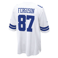 Jake Ferguson Dallas Cowboys Game Jersey White - Nike