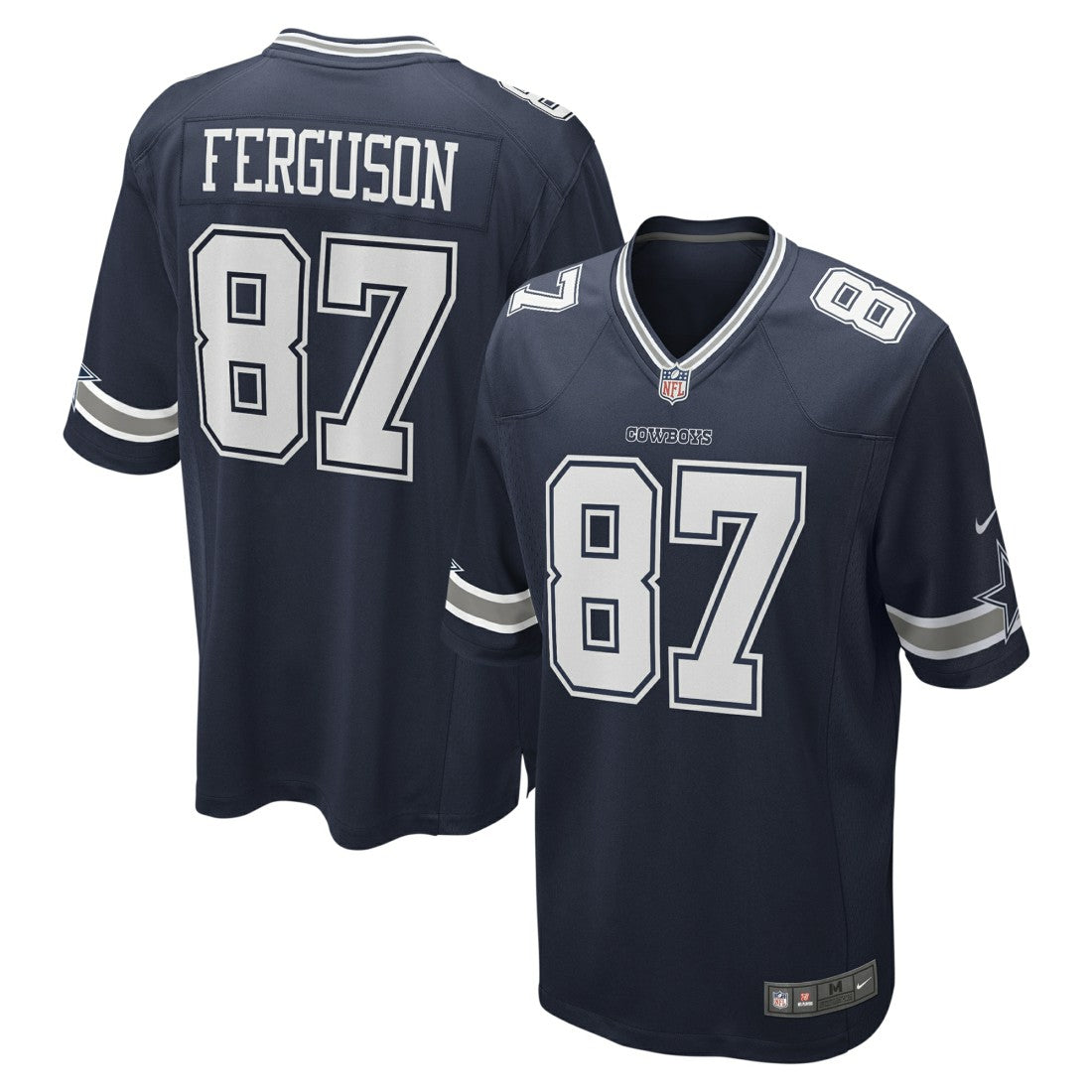 Jake Ferguson Dallas Cowboys Team Game Jersey Navy - Nike
