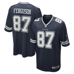 Jake Ferguson Dallas Cowboys Team Game Jersey Navy - Nike