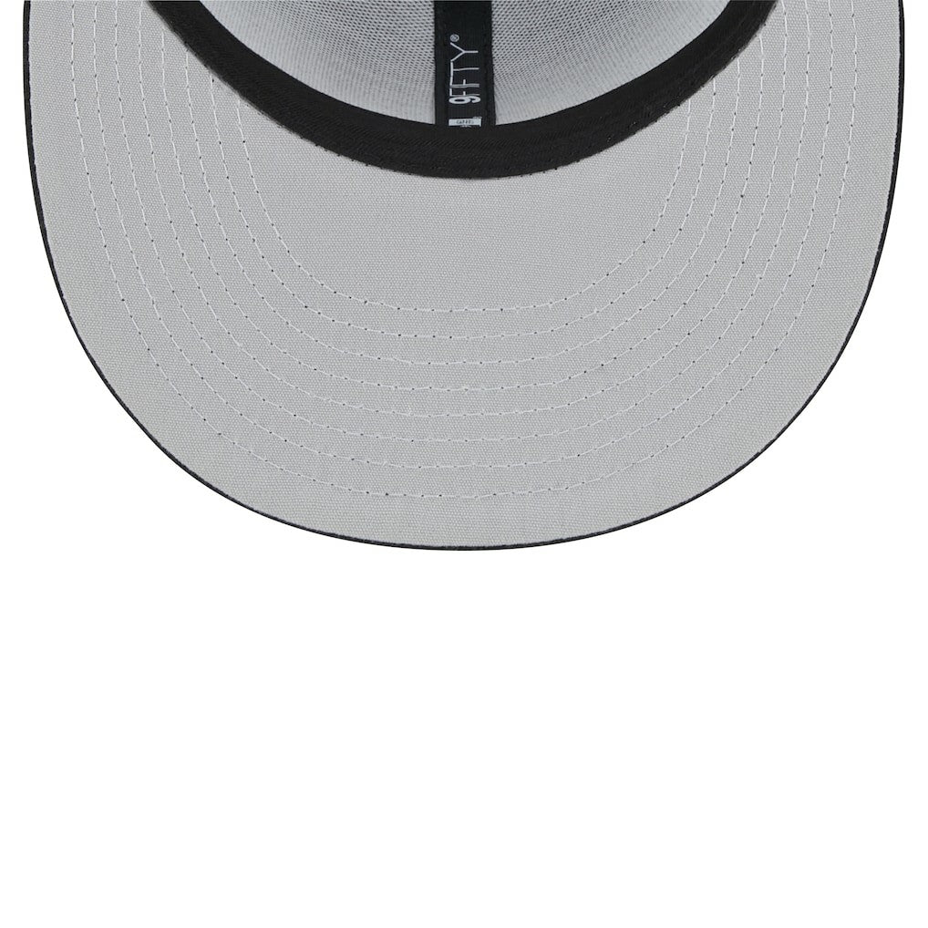 New Orleans Saints New Era Main Trucker 9FIFTY Snapback Hat Black - NFL
