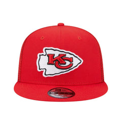 Kansas City Chiefs New Era Main Trucker 9FIFTY Snapback Hat Red - NFL