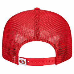 San Francisco 49ers New Era Main Trucker 9FIFTY Snapback Hat Scarlet - NFL