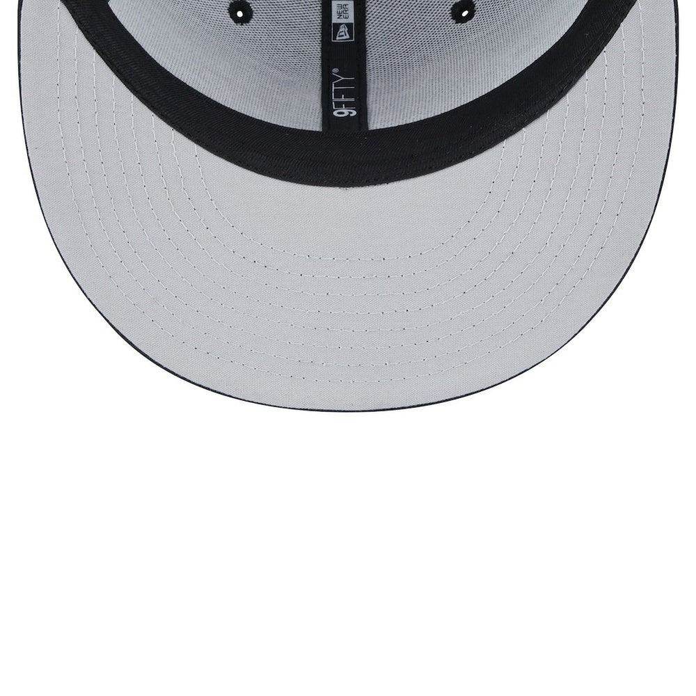 Cincinnati Bengals New Era Throwback Main Trucker 9FIFTY Snapback Hat Black - NFL