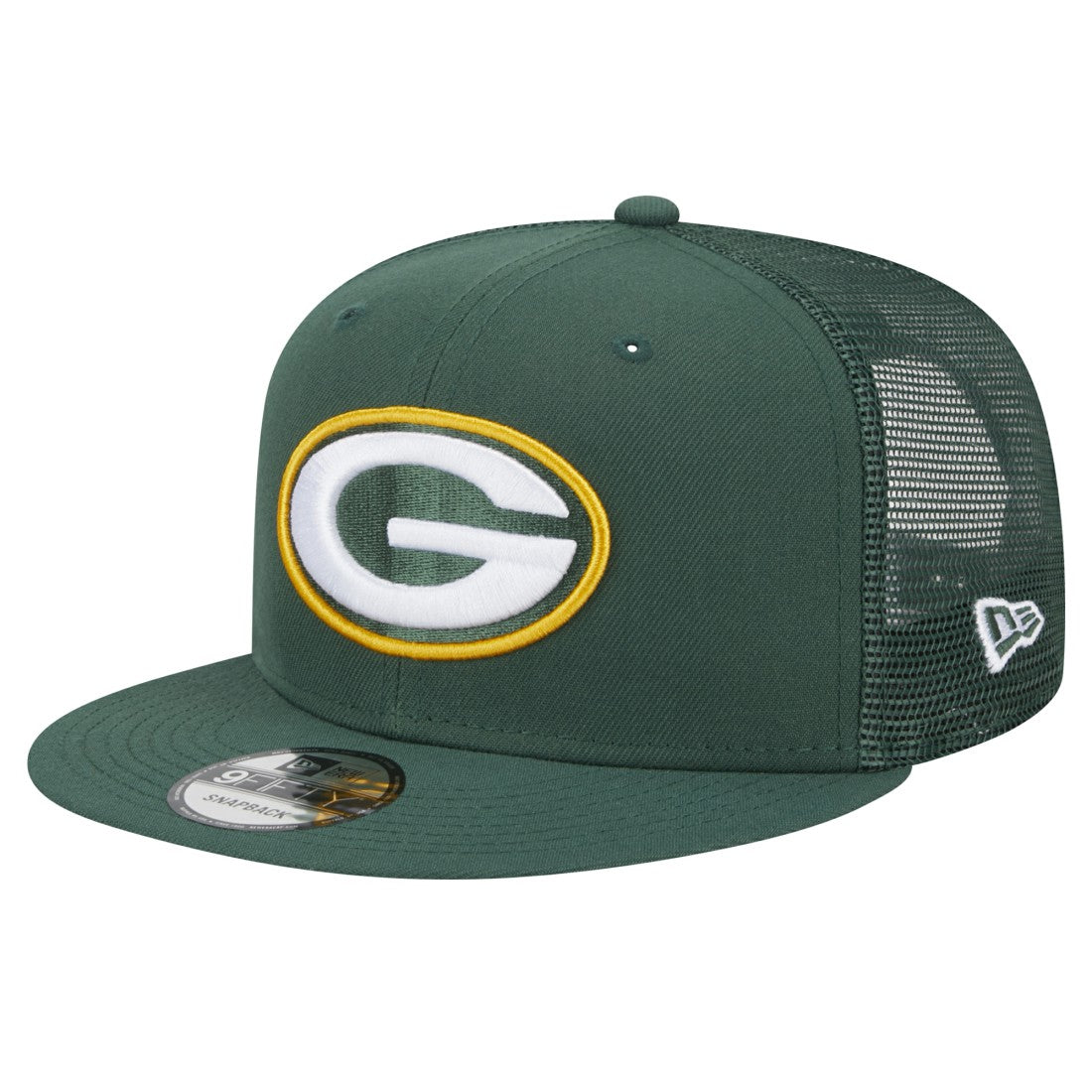 Green Bay Packers New Era Main Trucker 9FIFTY Snapback Hat Green - NFL