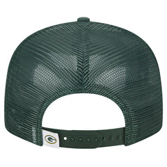 Green Bay Packers New Era Main Trucker 9FIFTY Snapback Hat Green - NFL