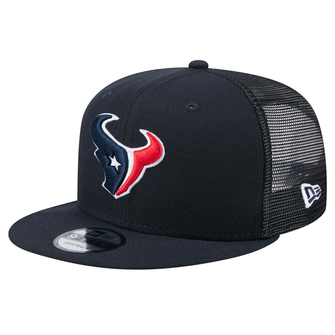 Houston Texans New Era Main Trucker 9FIFTY Snapback Hat Navy - NFL