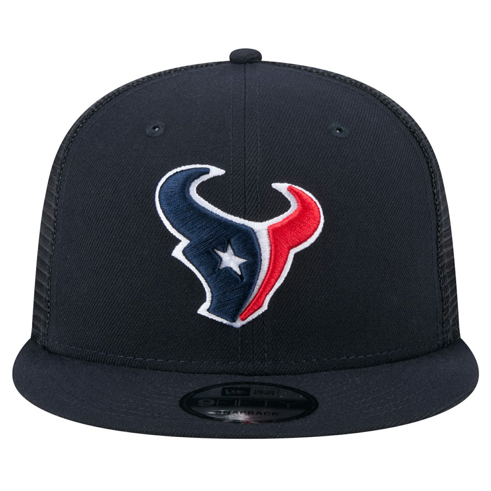 Houston Texans New Era Main Trucker 9FIFTY Snapback Hat Navy - NFL