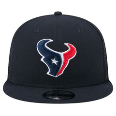 Houston Texans New Era Main Trucker 9FIFTY Snapback Hat Navy - NFL