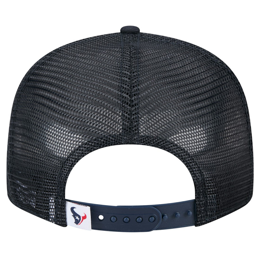 Houston Texans New Era Main Trucker 9FIFTY Snapback Hat Navy - NFL
