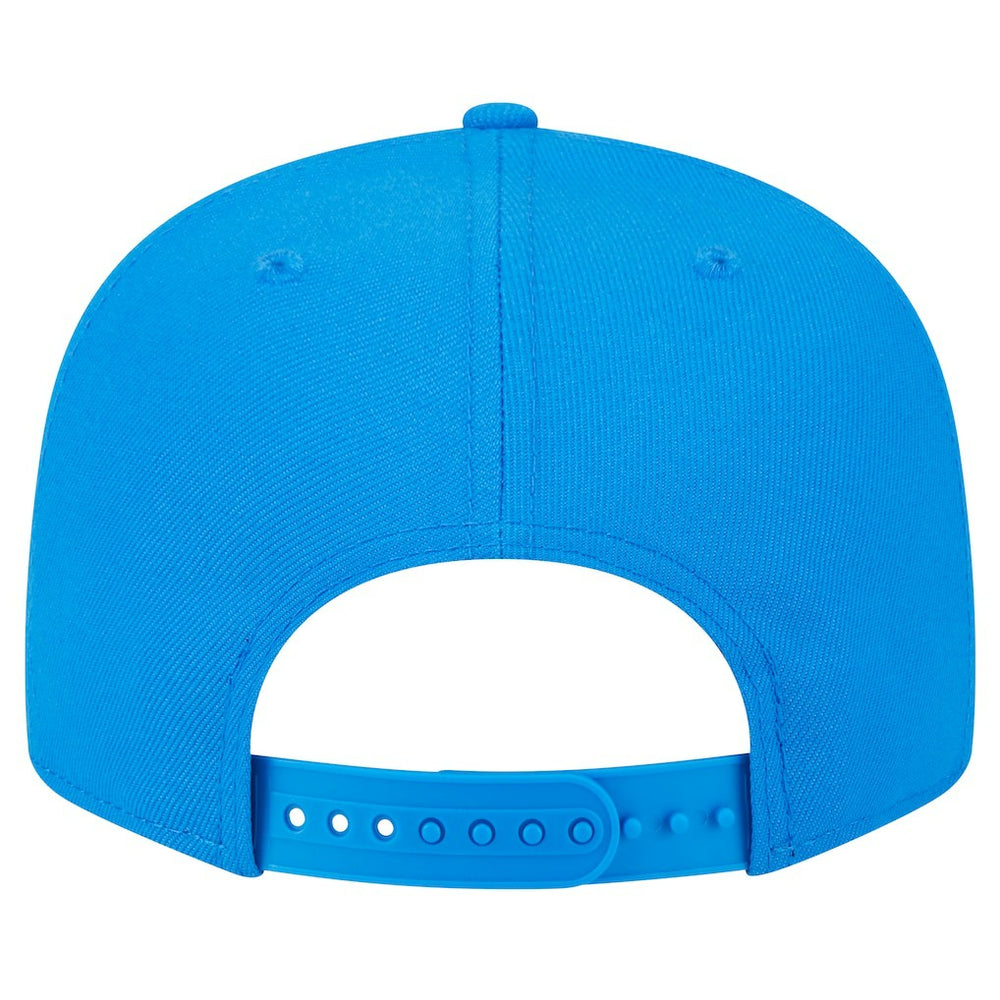 Detroit Lions New Era Main Script 9FIFTY Snapback Hat Blue - NFL