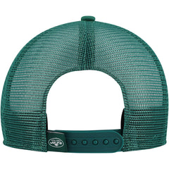 New York Jets New Era Youth Distressed 9FIFTY A-Frame Snapback Hat White/Green - NFL