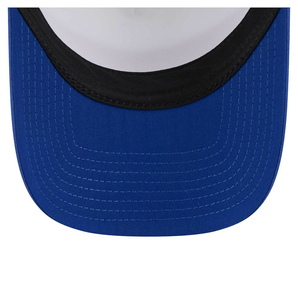 New York Giants New Era Youth Sport Night Color Block 9FORTY A-Frame Trucker Adjustable Hat Royal - NFL