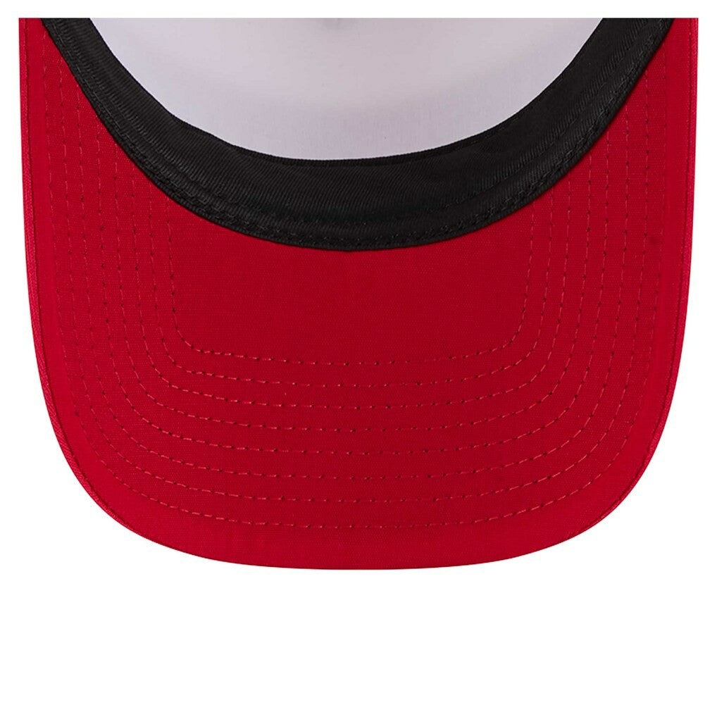 San Francisco 49ers New Era Preschool Sport Night Color Block 9FORTY A-Frame Trucker Adjustable Hat Scarlet - NFL