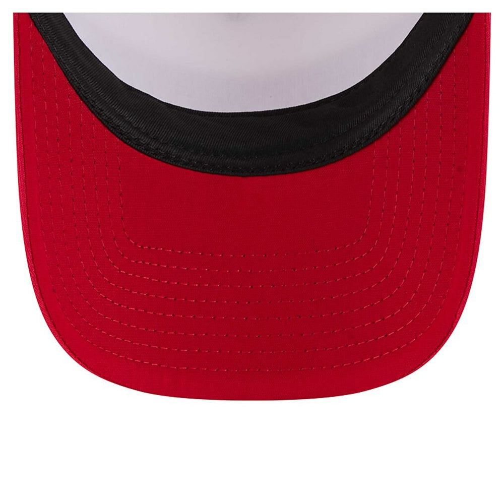 San Francisco 49ers New Era Preschool Sport Night Color Block 9FORTY A-Frame Trucker Adjustable Hat Scarlet - NFL