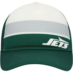 New York Jets New Era Preschool Sport Night Color Block 9FORTY A-Frame Trucker Adjustable Hat Green - NFL