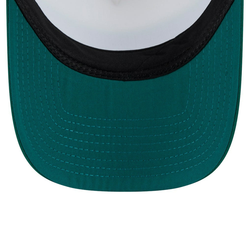 Philadelphia Eagles New Era Preschool Sport Night Color Block 9FORTY A-Frame Trucker Adjustable Hat Midnight Green - NFL