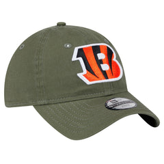 Cincinnati Bengals New Era Youth Main 9TWENTY Adjustable Hat Olive - NFL