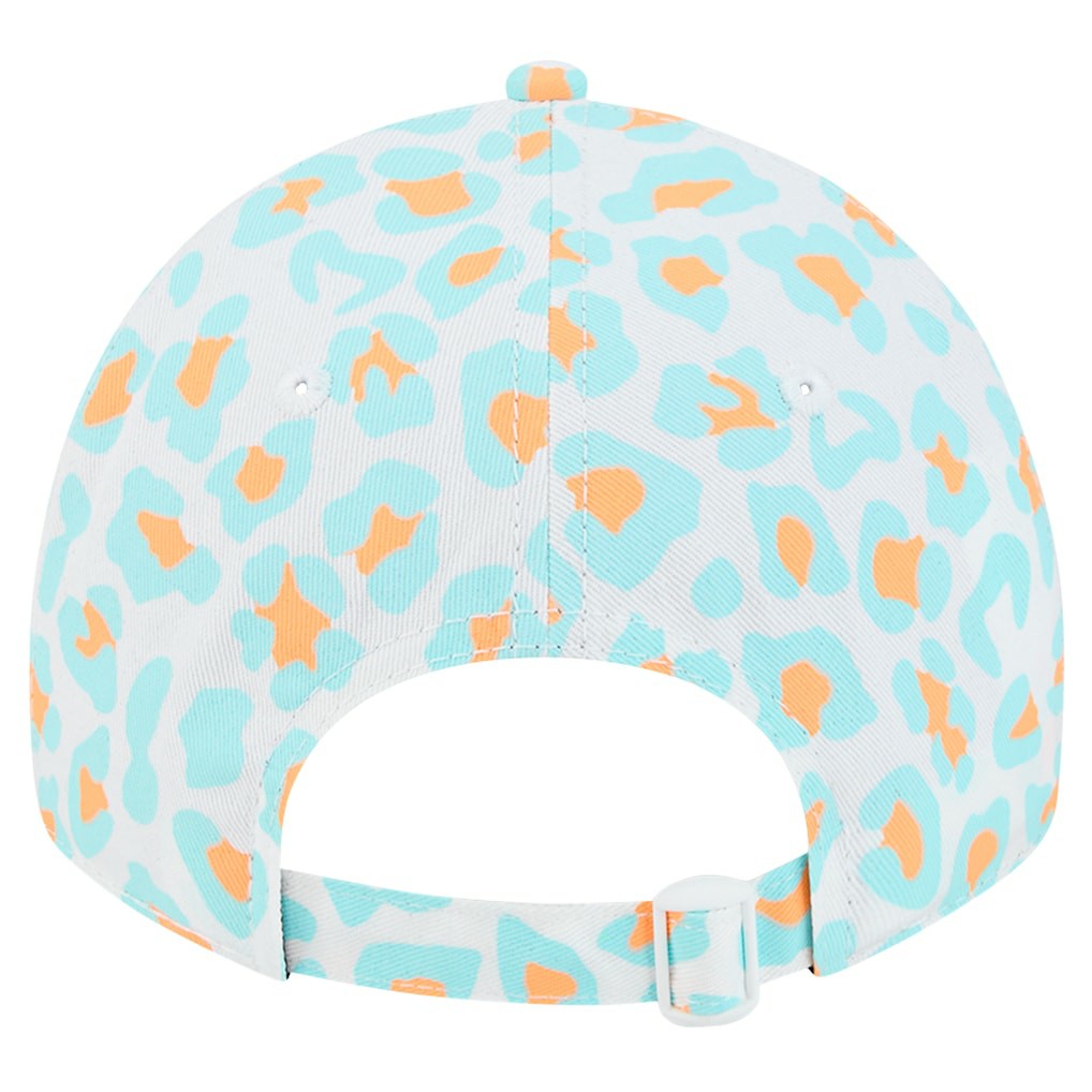 Miami Dolphins New Era Preschool Active Leopard 9TWENTY Adjustable Hat White - NFL