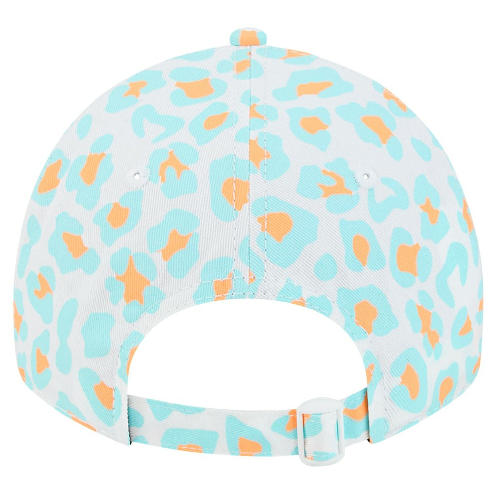 Miami Dolphins New Era Preschool Active Leopard 9TWENTY Adjustable Hat White - NFL