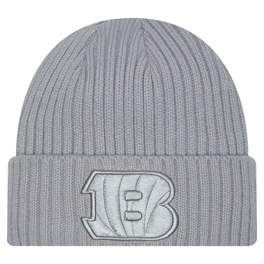 Cincinnati Bengals New Era Youth Color Pack Cuffed Knit Hat Gray - NFL