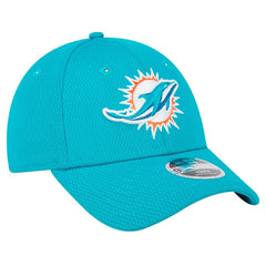 Miami Dolphins New Era Preschool Main 9FORTY Adjustable Hat Aqua - NFL