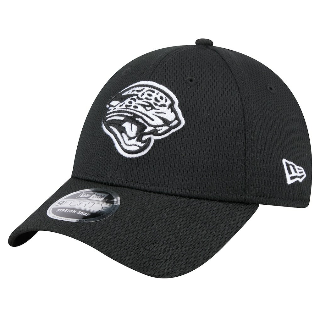 New Era Jacksonville Jaguars Black Main B-Dub 9FORTY Adjustable Hat - NFL