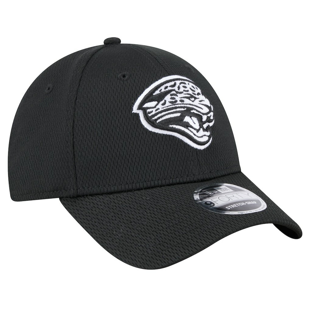 New Era Jacksonville Jaguars Black Main B-Dub 9FORTY Adjustable Hat - NFL