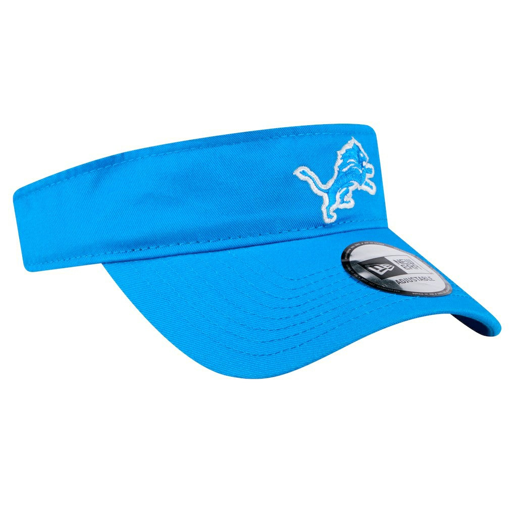 Detroit Lions New Era Main Adjustable Visor Blue - NFL