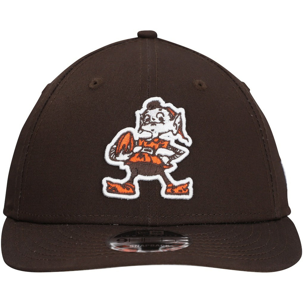 Cleveland Browns New Era Main Low Profile 9FIFTY Snapback Hat Brown - NFL