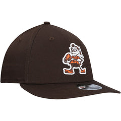 Cleveland Browns New Era Main Low Profile 9FIFTY Snapback Hat Brown - NFL