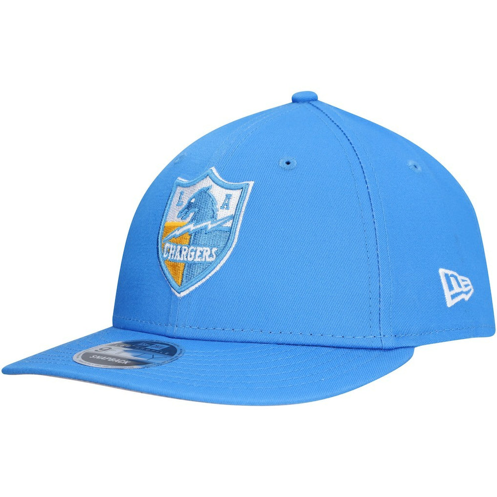 Los Angeles Chargers New Era Main Low Profile 9FIFTY Snapback Hat Powder Blue - NFL