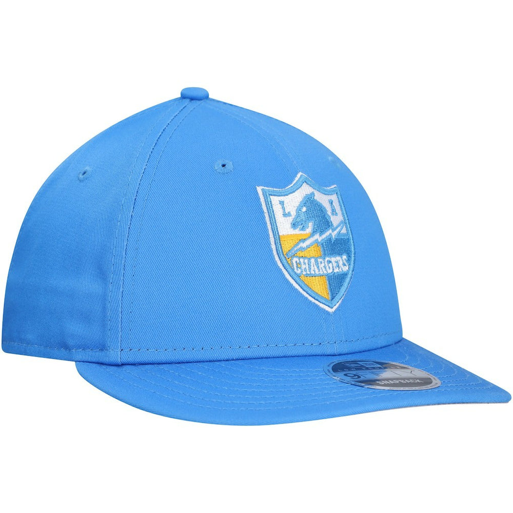 Los Angeles Chargers New Era Main Low Profile 9FIFTY Snapback Hat Powder Blue - NFL